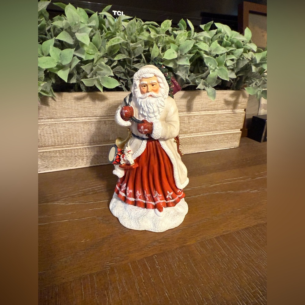 Pipka “The Snowflake Santa” Reflections Of Christmas 6” W/O Box 2003 Limited Ed